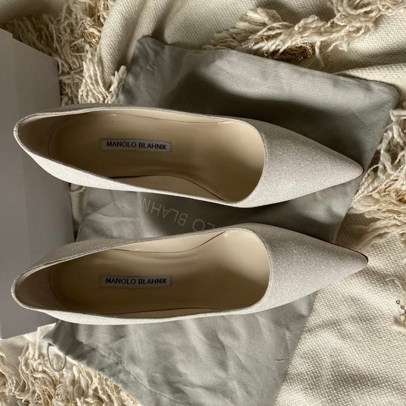 Manolo Blahnik BB Pointy Toe Pump Size 38.5EU - Picture 6 of 15